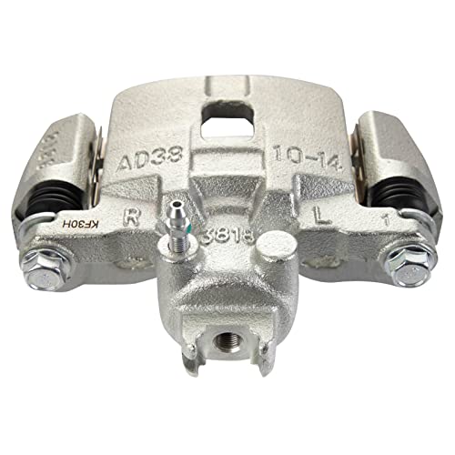 Image of TRQ Rear Right Brake Caliper w /Bracket Passenger Side