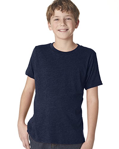 Next Level Big Boys Tri Blend Baby Rib Soft T-Shirt