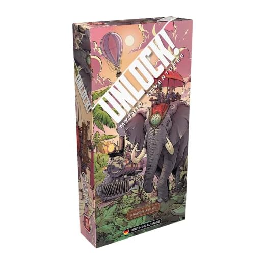 Space Cowboys SCOD0067 Unlock – En 80 Minutos Alrededor del Mundo Juego, Multicolor, Multicolor