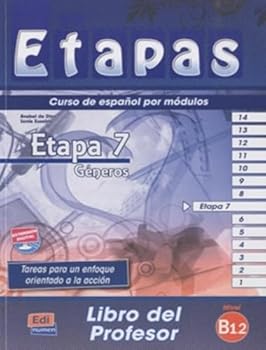 Paperback Etapas Level 7 Géneros - Libro del Profesor + CD [With CDROM] [Spanish] Book