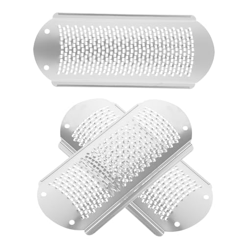 minkissy 6 Peças Tábua Esfregar Os Pés Ferramentas Pedicura Máquina Barbear Ferramentas Pedicure Par