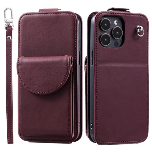 Étui en cuir pour iPhone X (XS) ENILSA rouge vin, l'excellence des finitions maroquinerie