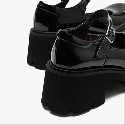 Piattaforma robusta da donna Mary Jane Shoes