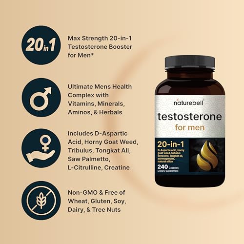NatureBell Testosterone Men's Health Complex