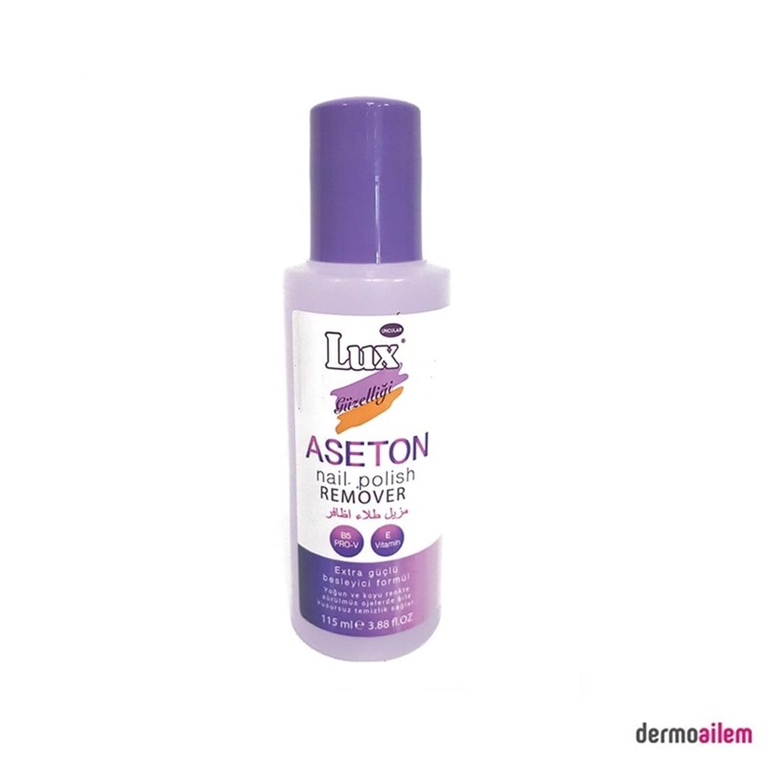 Lux Pamuk Aseton 115ml - Oje Temizleyici
