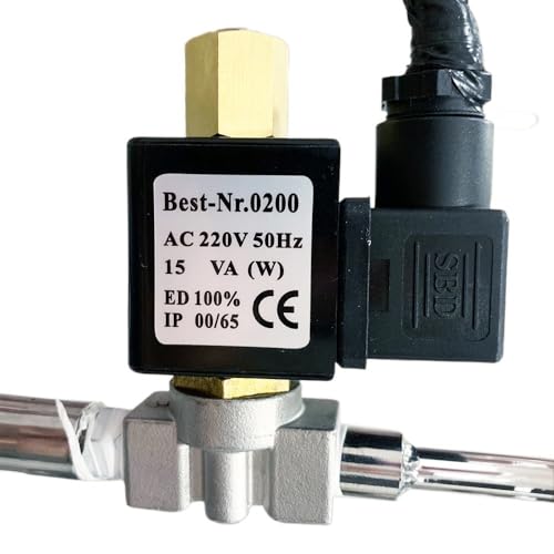 Électrovanne 1/4" normalement ouverte pour circuit de distribution de carburant - 5