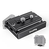SMALLRIG Universal Quick Release Mount Plate Kit for Arca-Type, Built in Clamp and Plate, with 1/4''-20 & 3/8''-16 Threaded Holes- 2144B