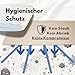 Hochwertiger Lattenrostschoner 140x200 – Extrem rutschfest, Oeko-TEX Zertifiziert, Antirutsch Matratzenschoner, Lattenrostschutz Made in Germany | Auch zwischen Topper & Matratze kompatibel