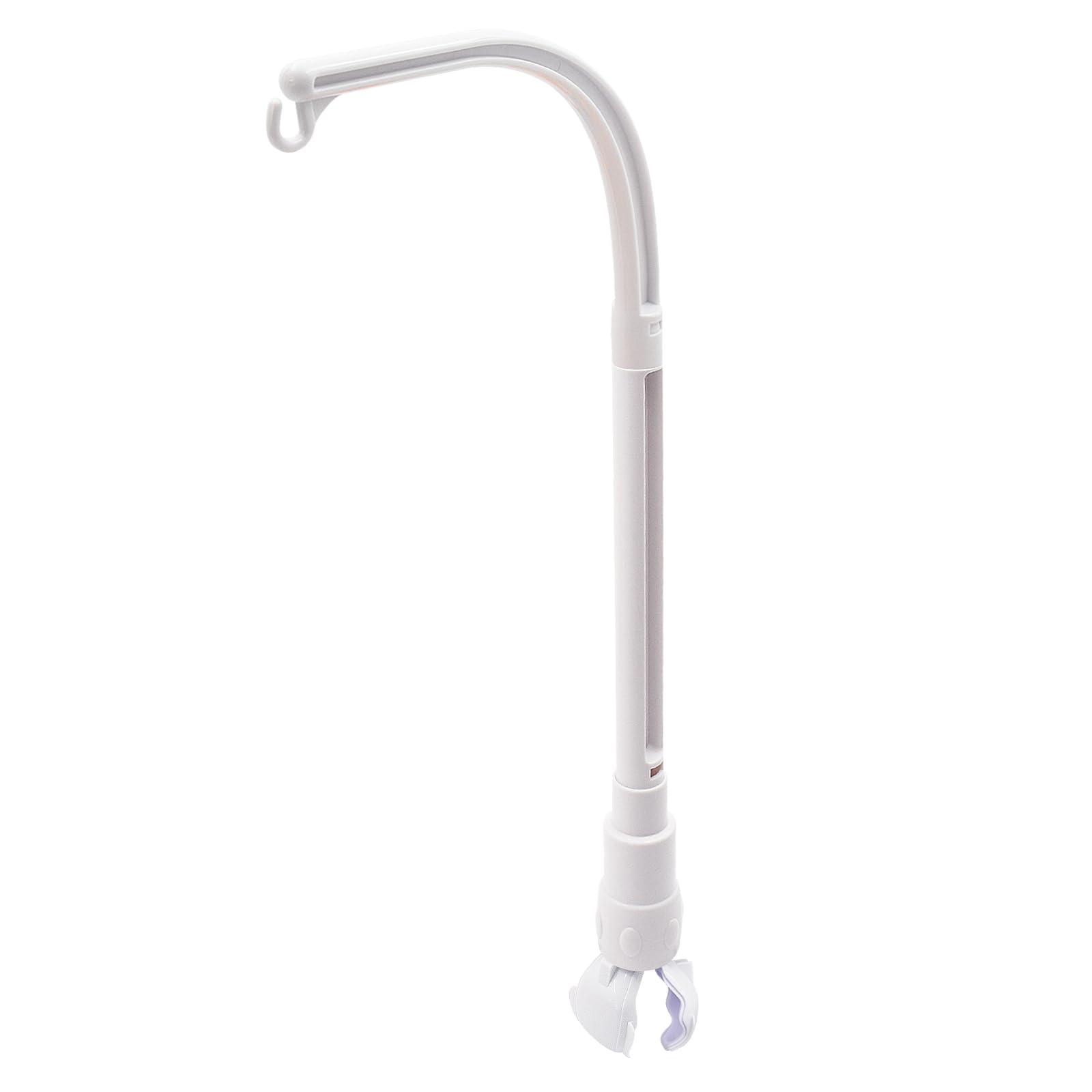 58cm Baby Mobile Hanger, Kinderbett Mobile Arm, AolKee abnehmbare verstellbare Halter für hängende Krippe Mobiles/Windglocken Spielzeug, weiß