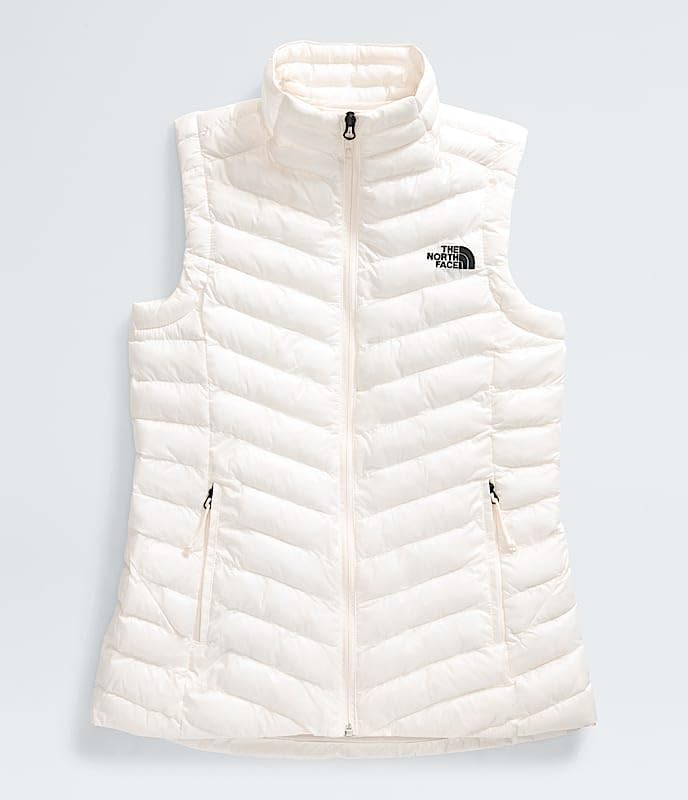 Chaleco ligero The North Face Huila Synthetic mujer color White Dune con aislamiento térmico