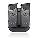 efluky Magazin Holster Magazintasche Pistole Passt für Walther P99/Sig Sauer p226/Glock 17 19/CZ p-09/Beretta/H&K/Browning/Ruger/Steyr/S&W/Taurus, Paddle 60° Magazin günstig Kaufen-efluky Magazin Holster Magazintasche Pistole Passt für Walther P99/Sig Sauer p226/Glock 17 19/CZ p-09/Beretta/H&K/Browning/Ruger/Steyr/S&W/Taurus, Paddle 60°