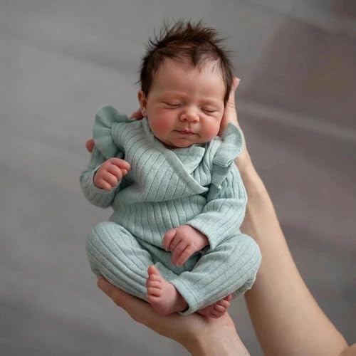 Muñeca Reborn Baby Dolls 18 pulgadas realista para niñas miniatura 1
