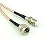 RF coaxial cable F male to FME female RG316 30cm