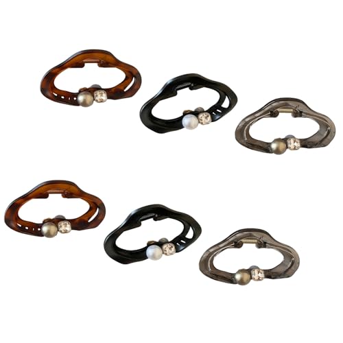 Elegant Cloud Shaped Clip Mixed Color for Formal Occasion Oversized Design Hair Barrettes Secure Grip for Women Decorative Hair 