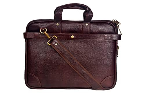 AONA Messenger Bag with Lightweight | Sleek Design | Office Messenger Laptop Bags for Men and Women in Brown Color (B086SC3LZ6) Amazon Price History, Amazon Price Tracker