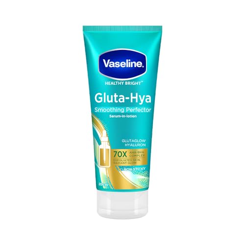 Image of VASELINE Gluta Hya AHA BHA Exfoliating Lotion 200 ML | Exfoliates Dead Skin | Smooths Rough Skin