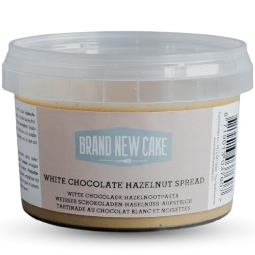 BrandNewCake Chocolate blanco Pasta de avellanas 260g