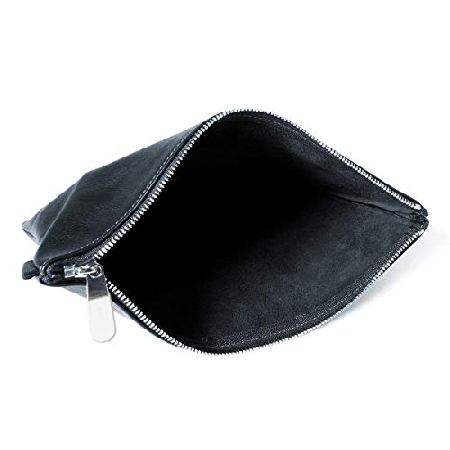 Preisvergleich Produktbild Sonnenleder - Leder Stifteetui BUSCH (schwarz)