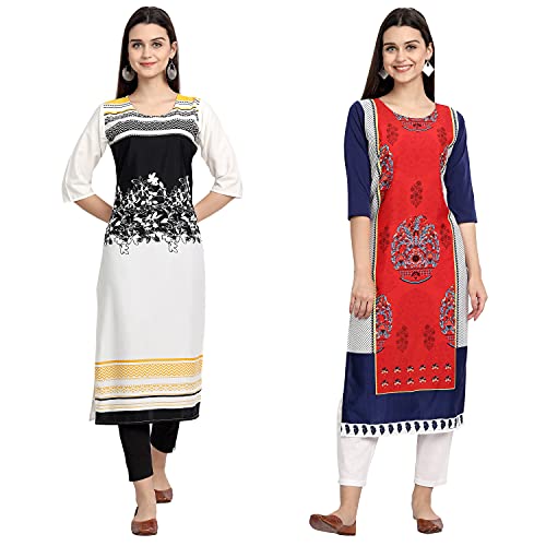 Image of Women's Crepe Regular Kurta