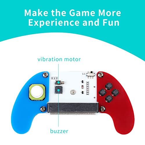 Image of ELECFREAKS microbit Game Joystick Wireless Control Handle by Micro:bit STEAM Education DIY Graphical Programming Controller(Without Micro:bit)