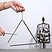 Steel Triangle Instrument - Alloy Steel Music Triangle | Portable Percussion Trianglee Beater For Kids, Children, Classroom Instruments | Handheld Rhythm Bell, Musical Education, Percussion