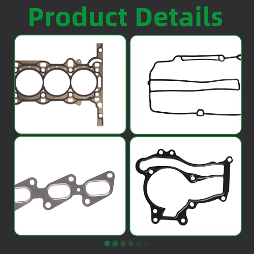 Image of Head Gasket Set HS26540PT-1, Fit for Chevy Cruze /Sonic /Trax, Fit for Buick Encore,1.4L Gas DOHC VIN-B C 9 2011-2016, OE HS54898(35pcs)