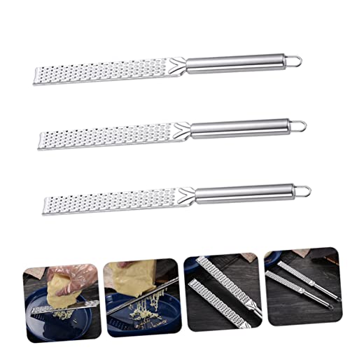 Ciieeo 3pcs simple utensilios de cocina ralladores con mango largo miniatura 7