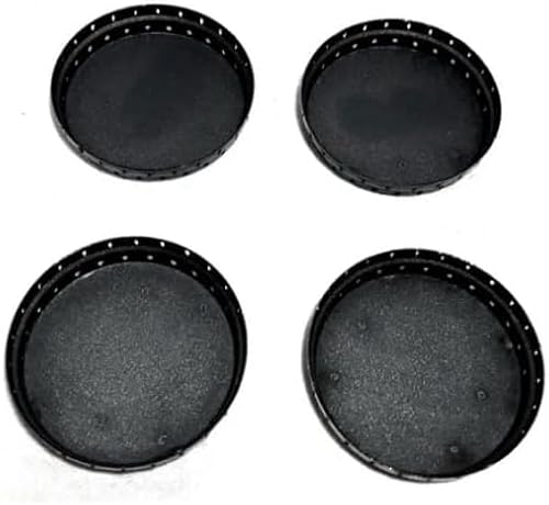 4 Tampas 2 pequena 2 grande Espalhadores para Boca de Fogão Esmaltec Veneza/Caribe/Munique/Ágata