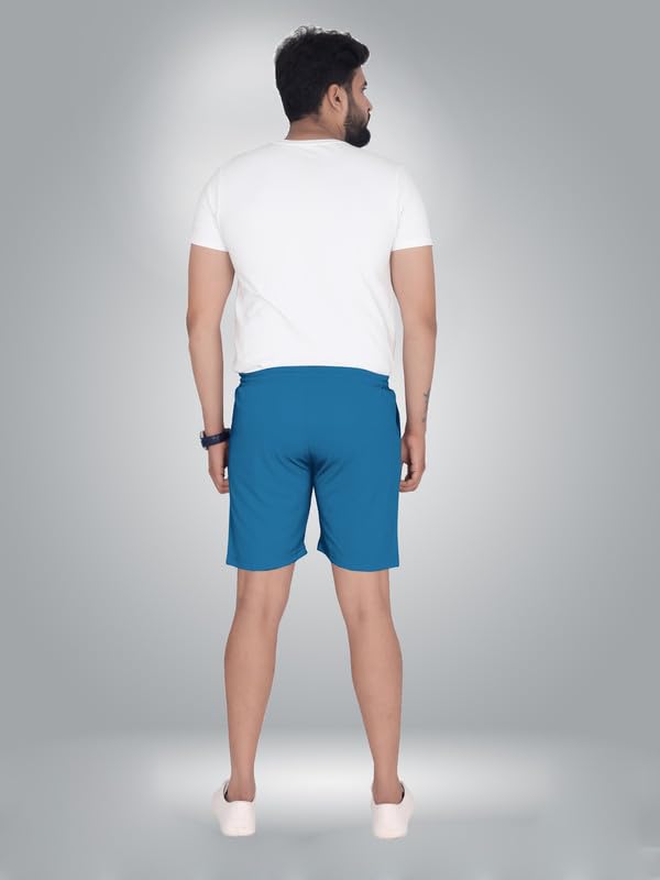 Image of Septem Men's Lycra Blend Shorts with Stylish Design Comfortable and Versatile Active Sports Wear Combo Pack