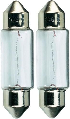 KEMUZ 10 Stück C5W Soffitte Glühbirnen - 36mm, 12V, 230 Lumen, 6500K Weißlicht Für Auto Innenraum