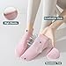 Imagen de BISOUSOX Calcetines de Yoga con Bolsa Mujer Calcetines de Pilates Cortos Antideslizantes Transpirable Algodon Gimnasio Barra Fitness Regalo para Mujer Madre Embarazada 3 Pares