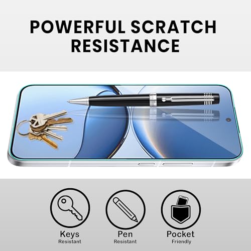 Image of FIRST MART Military-Grade Gorilla Tempered Glass Compatible For Redmi Turbo 4 Pro (6.83 Inch) With Edge To Edge Screen Coverage and Easy Installation Kit | Black, Pack of 2