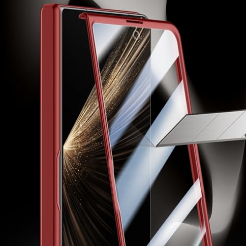 Coque Honor Magic V5 avec bague de support arrière et vitre écran anti-rayure - 6
