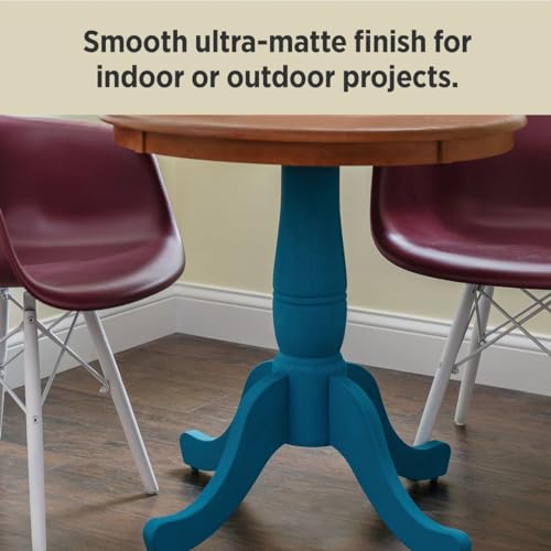 Image of Krylon CHALKY FINISH 12 Oz. Ultra Matte Chalk Spray Paint, Colonial Ivory - 1 Each