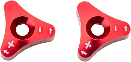 Miniatura 3 de Tusk Billet WP - Perillas de ajuste de horquilla rojas compatibles con KTM 300 XC-W 2019-2023/500 EXC-F 2017-2023 compatible con Husqvarna TE300