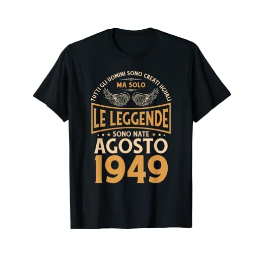 Cumpleaños Hombre Regalo Mujer Las Leyendas Agosto 1949 Camiseta