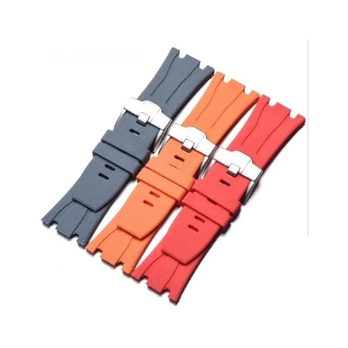 Sangle de montre en caoutchouc 28mm compatible Royal Oak Offshore
