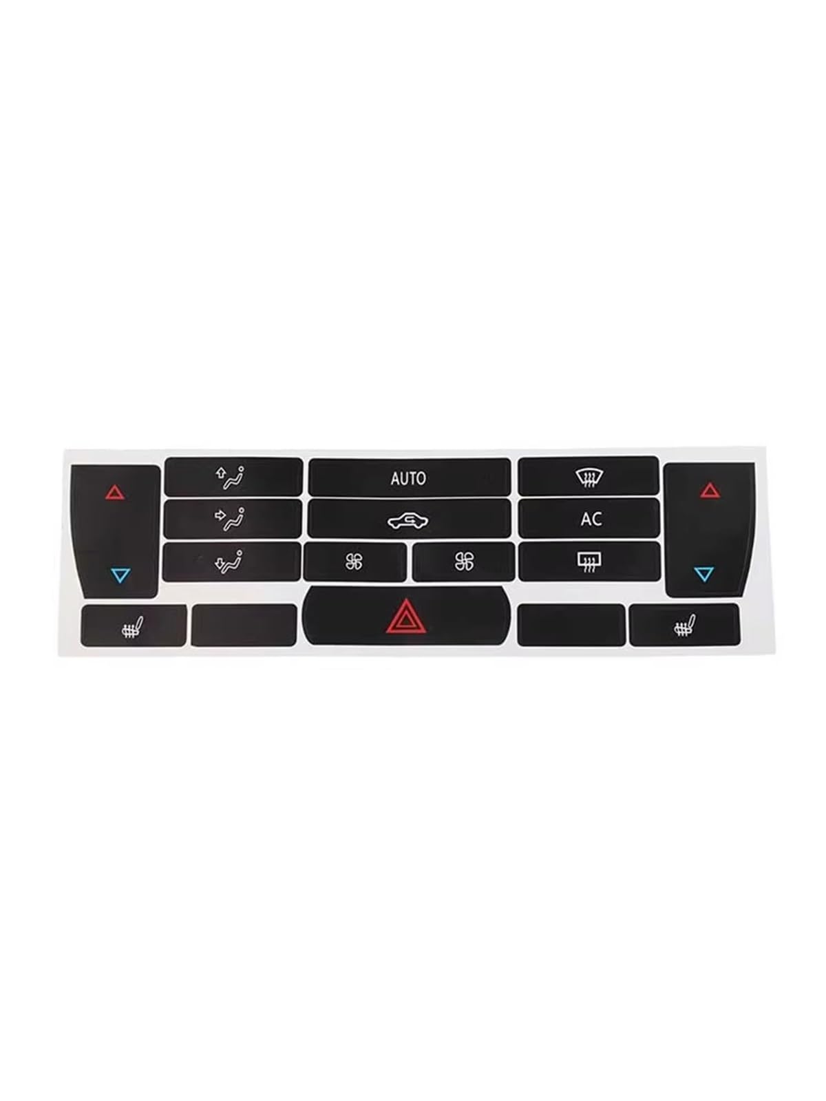 Decorative Stickers Compatible with SAAB 9-3 2003 2004 2005 2006 2007 Car Air Conditioning/Temperature Control Button Repair Sticker