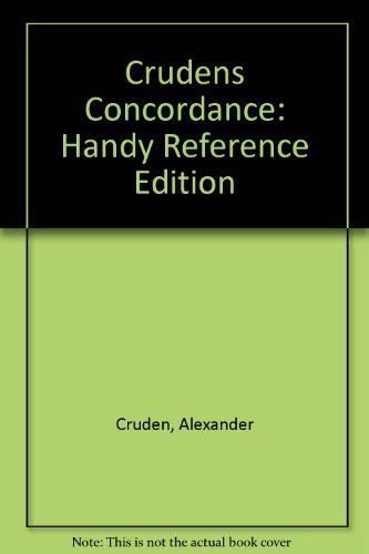 Crudens Concordance: Handy Reference Edition 0801024781 Book Cover
