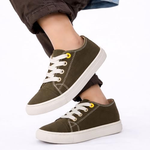 Image of toothless Canvas Shoes | Lace-Up Closure | Durable Canvas Upper | Cushioned Sole | Everyday Casual Wear for Kids