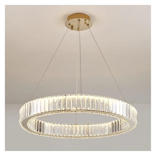 KLXSIVU Lámparas Colgantes, lámpara de araña de Cristal de Lujo para salón, lámpara Colgante para Comedor, lámpara de Techo, iluminación Interior