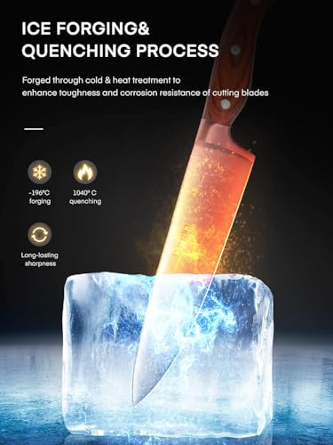 Knife-Set-with-Block-16-Pcs-Stainless-Steel-Kitchen-Knife-Set-with-Sharpener-Wooden-Block-Knife-Block-Set-with-Wood-Handle-Chef-Santoku-Bread-Utility-Paring-Carving-Fork-Knife-Brown