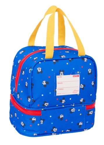 Safta MICKEY MOUSE GOOD DAY - Lunchbox, Qualität und maximale Widerstandsfähigkeit, für Mahlzeiten, Freizeit, Snacks und Frühstück, 20 x 15 x 20 cm