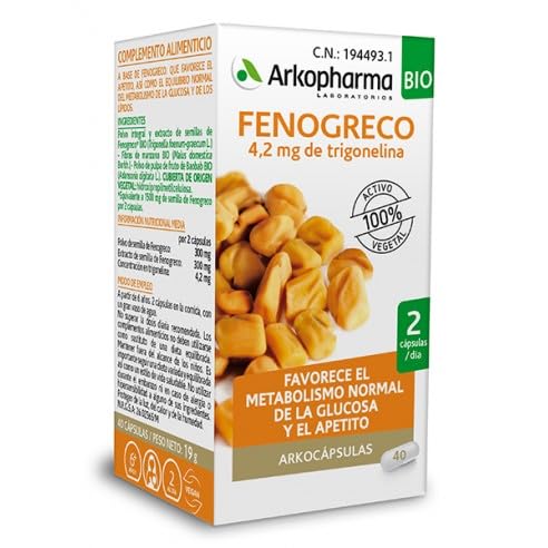 Arkocapsulas Fenogreco 40 Cap