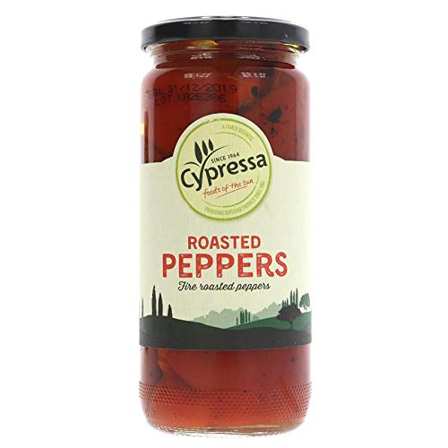 Cypressa Roasted Red Peppers 465g (Pack of 6)
