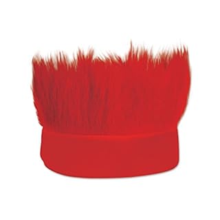 UPC 034689163725 product image for Beistle Hairy Headband, Red (60277-R) (B00942YH36) | upcitemdb.com