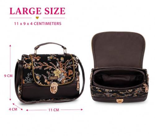 Image of designer Satchel Hand Bags for Women Stylish | cross body sling Bag | Purse | Travel | Office |for daily use /Birthday Gift for Wife /Mother | Rakhi Gifts for Sisters