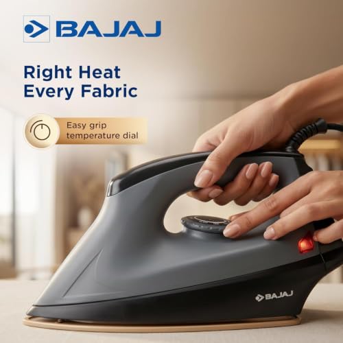 Image of BAJAJ Dry Iron (HERCULO 1100W Dry Iron, 1100W)