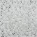 Miyuki Round Seed Beads Size 8/0 Matte Opaque White 22 Gram Tube