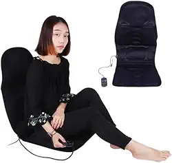 Assento Massageador De Lombar E Pescoço Almofada Cadeira De Massagem